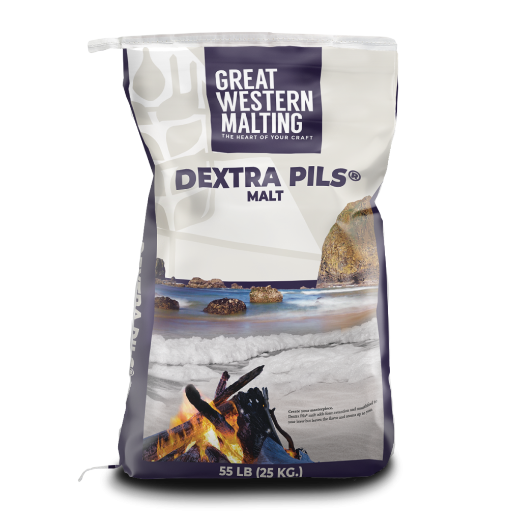 Dextra Pils | Specialty Grain | Great Western Malting Dextra Pils Specialty Grains bag.